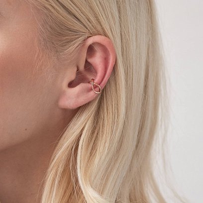 Каффа "Лея" у червоному золоті с07736 №2