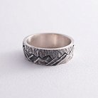 Серебряное кольцо "Горы" 112705 от ювелирного магазина Оникс - 10