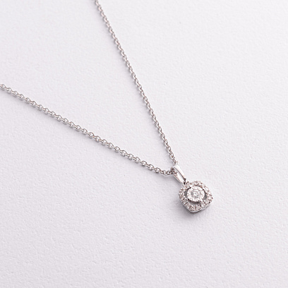 Золотое колье с бриллиантами колб0169ca