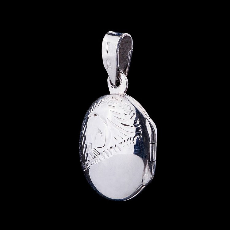 Серебряный кулон для фотографии 132020 от ювелирного магазина Оникс - 1