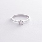Помолвочное кольцо в белом золоте (бриллиант) RS05476 от ювелирного магазина Оникс - 2
