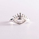 Серебряное кольцо "Всевидящее око" 112639 от ювелирного магазина Оникс