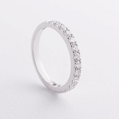 Золота каблучка з діамантами кб0651cha