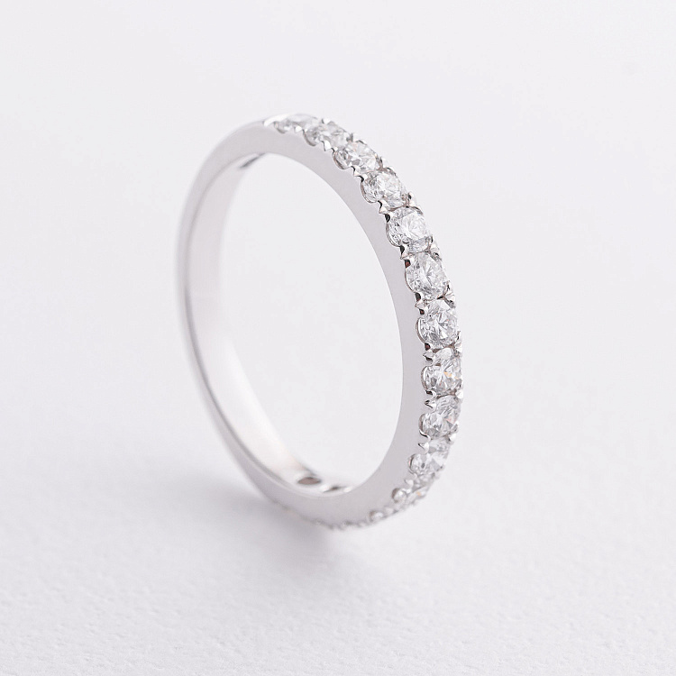 Золота каблучка з діамантами кб0651cha від ювелірного магазину Онікс