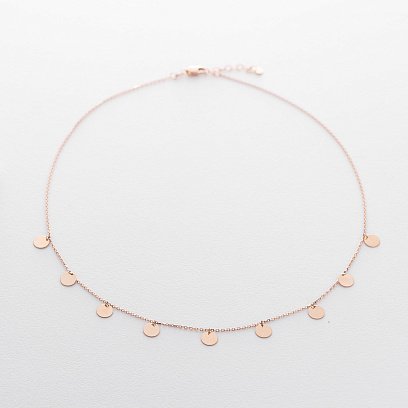 Золоте кольє з монетами кол01452 №2