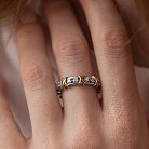 Серебряное кольцо "Эбигейл" с фианитами 8350 от ювелирного магазина Оникс - 1