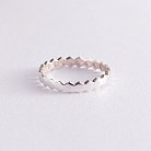 Серебряное кольцо "Грани" 112608 от ювелирного магазина Оникс