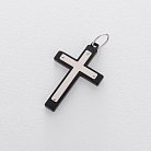 Срібний хрест (полімер) 132869 от ювелирного магазина Оникс
