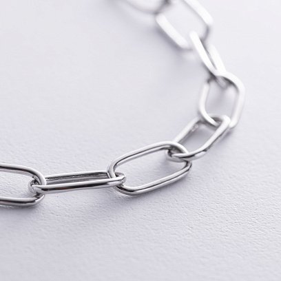 Колье "Свобода" в белом золоте кол01844 №5