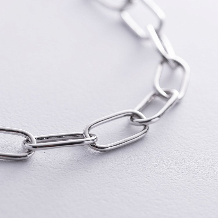 Колье "Свобода" в белом золоте кол01844 от ювелирного магазина Оникс - 7