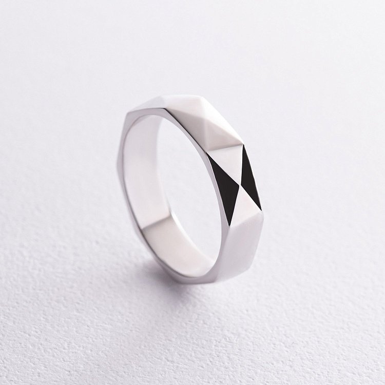 Каблучка "Valerie" у білому золоті к07521 від ювелірного магазину Онікс