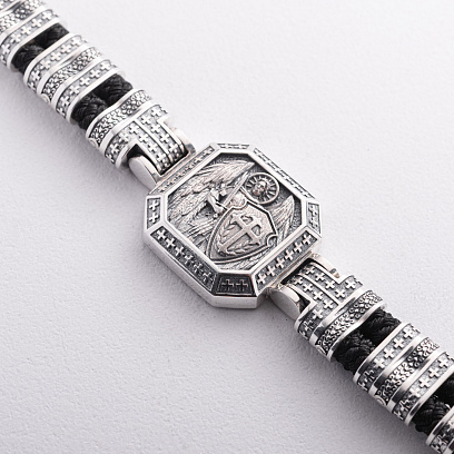 Серебряный браслет "Архангел Михаил" 1911 №6