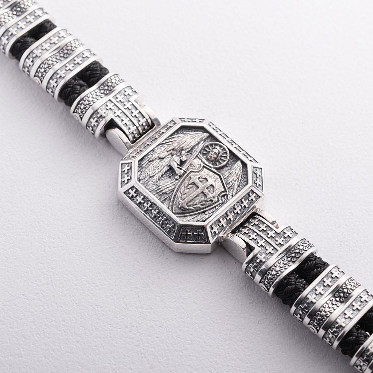 Серебряный браслет "Архангел Михаил" 1911 от ювелирного магазина Оникс - 5