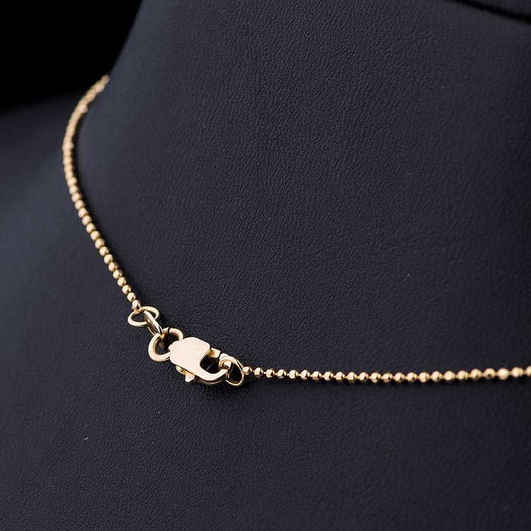 Колье из золота кол00615 от ювелирного магазина Оникс - 2