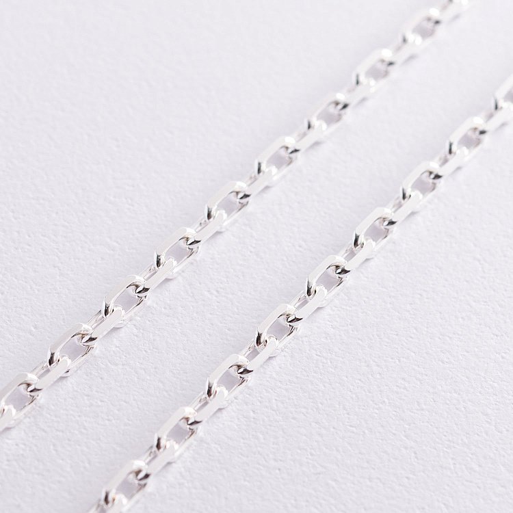 Серебряная цепочка (якорное плетение) БС11671 от ювелирного магазина Оникс - 2