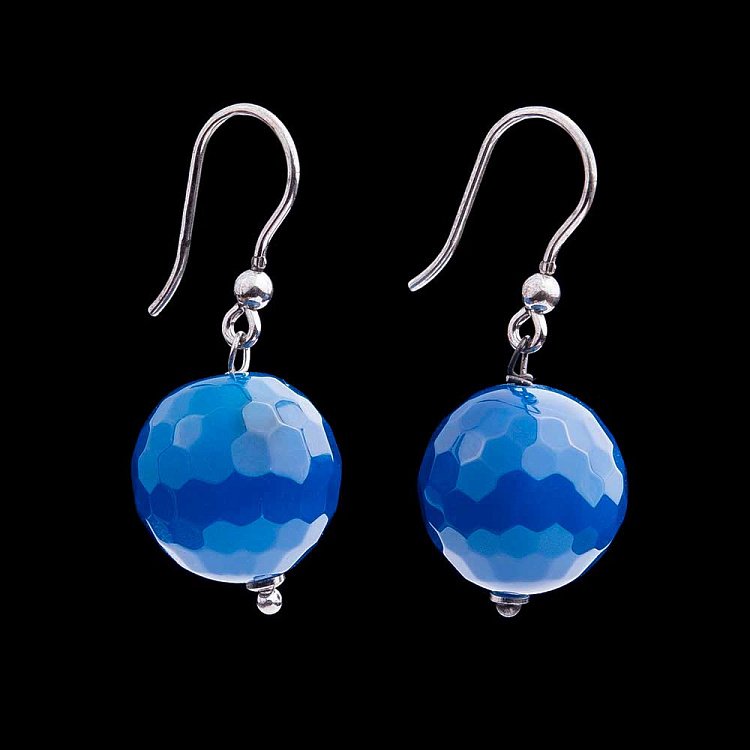 Сережки з агатом 111с7 від ювелірного магазину Онікс - 2