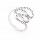 Золотое кольцо с бриллиантами км0285 от ювелирного магазина Оникс