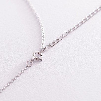 Серебряное колье "Шарики" 181065 №4