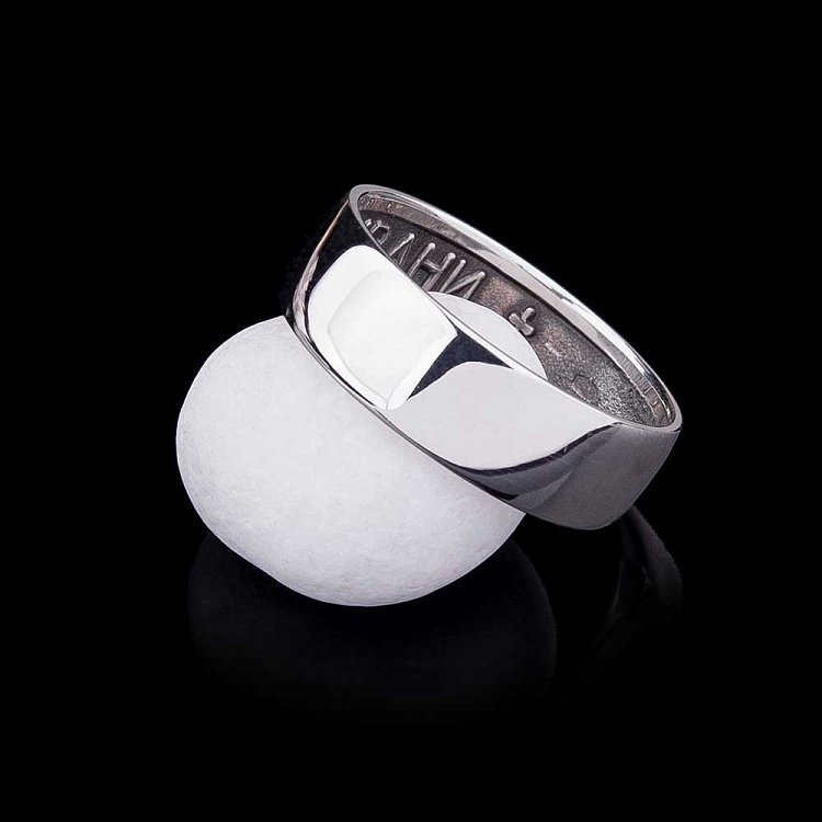 Каблучка "Спаси і збережи" 111340 від ювелірного магазину Онікс - 1