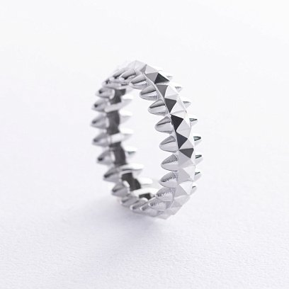 Кольцо в белом золоте к07619