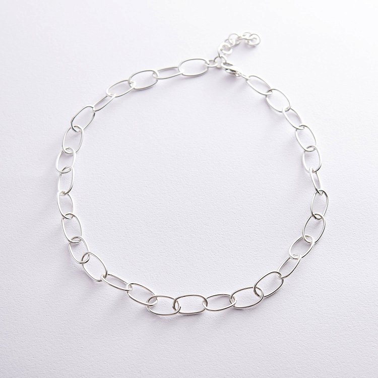 Серебряное колье "Свобода" 181037 от ювелирного магазина Оникс - 24