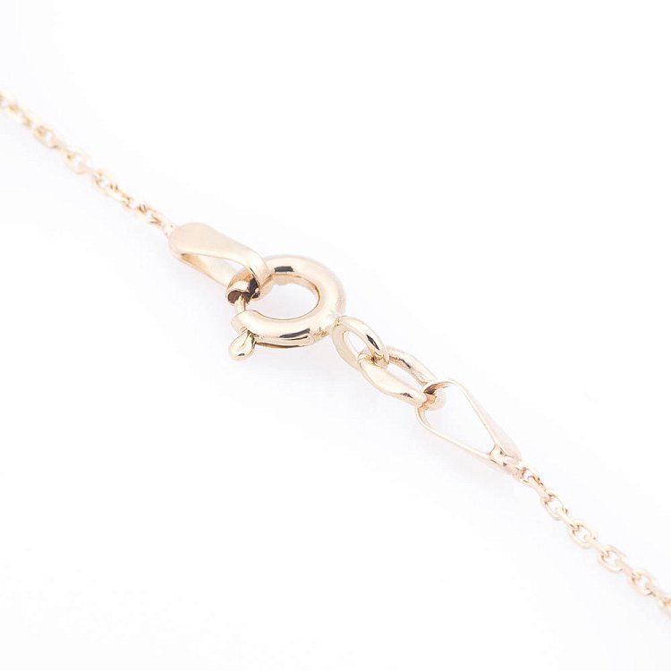 Золоте кольє "Серце з фіанітом" кол00759 від ювелірного магазину Онікс - 1