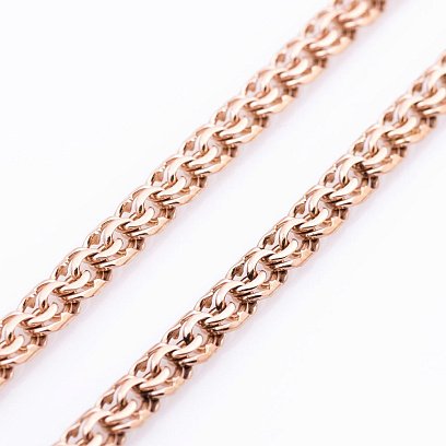 Золотий ланцюжок плетіння Бісмарк (4.5 мм) ц00090-4.5 №3