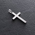 Серебряный крест ручной работы "In God we trust" 132750g от ювелирного магазина Оникс - 2