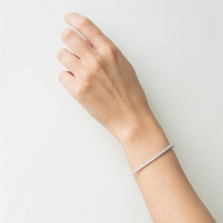 Золотой браслет с бриллиантами бб0020ca от ювелирного магазина Оникс - 3