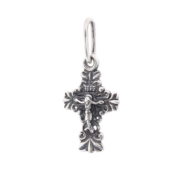 Срібний хрестик 131349 від ювелірного магазину Онікс - 3