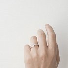 Золотое помолвочное кольцо с бриллиантами км0076 от ювелирного магазина Оникс - 3