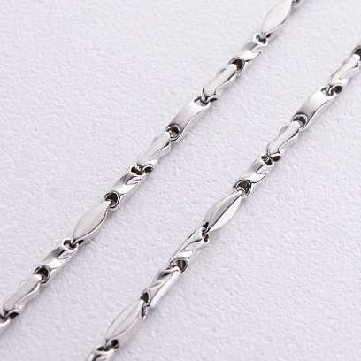 Колье - цепочка в белом золоте кол02410 №3