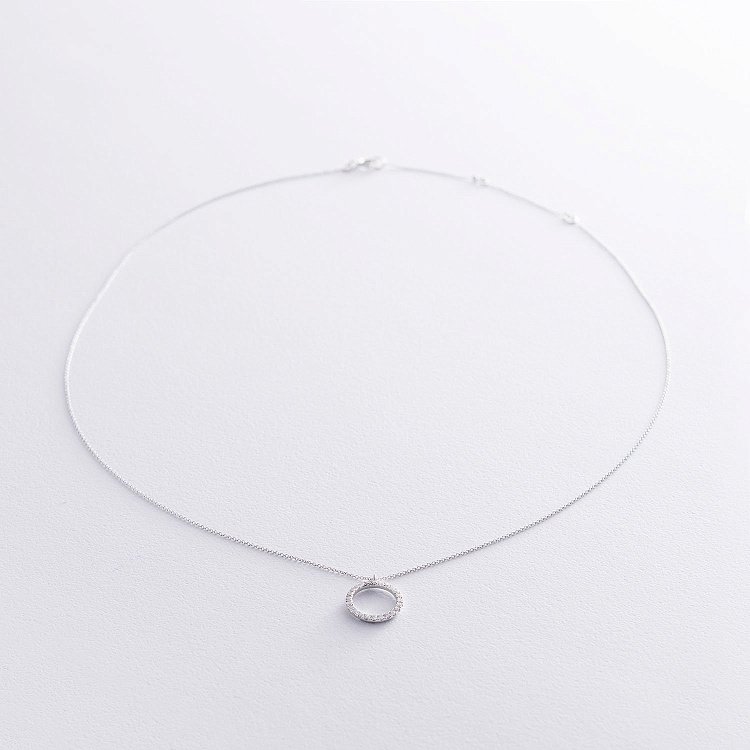 Золоте кольє з діамантами колб0054gch від ювелірного магазину Онікс - 2