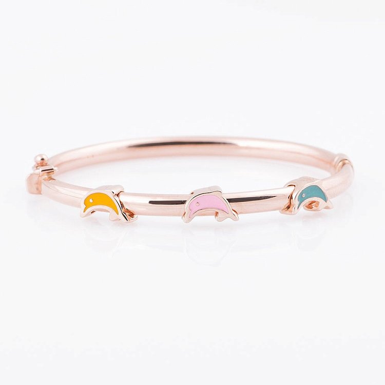 Браслет дитячий (емаль) б00453 від ювелірного магазину Онікс