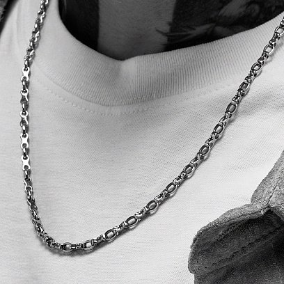 Чоловічий золотий ланцюжок ц00528 №6