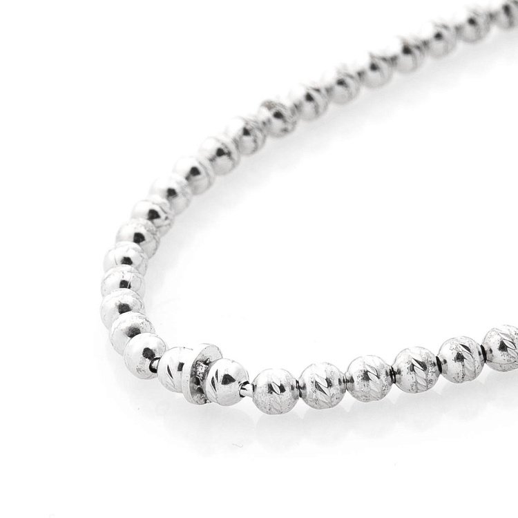 Серебряный шариковый браслет 141231 от ювелирного магазина Оникс - 1