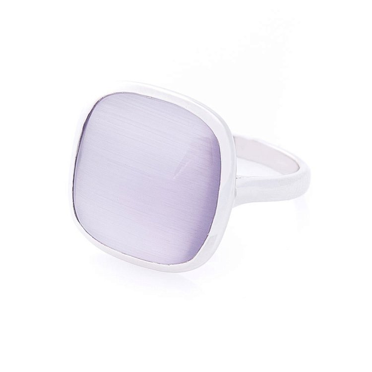 Срібна каблучка (ім.улексит) 112099 від ювелірного магазину Онікс