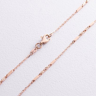 Кольє - ланцюжок у червоному золоті ц00476