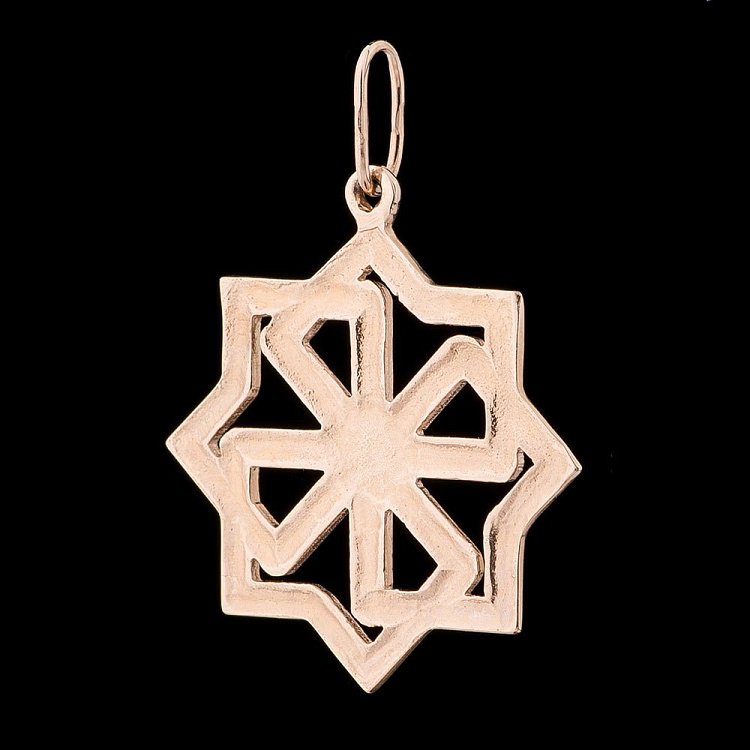 Золота підвіска п01821 від ювелірного магазину Онікс - 1