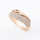 Золотое кольцо с бриллиантами кит0295 от ювелирного магазина Оникс