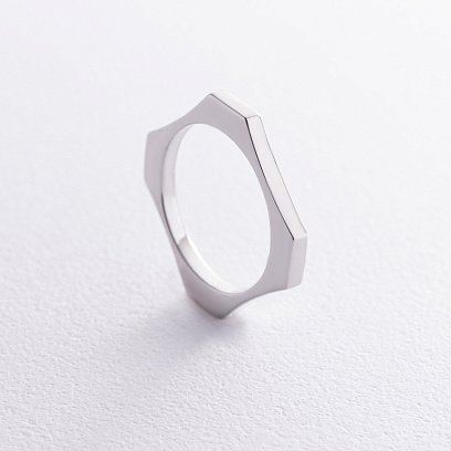 Кольцо "Астрид" в серебре 7029