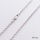 Серебряная цепочка (плетение Веревка) Р011552 от ювелирного магазина Оникс