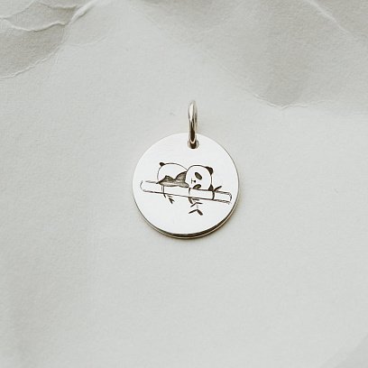 Кулон "Панда" 132724п №3