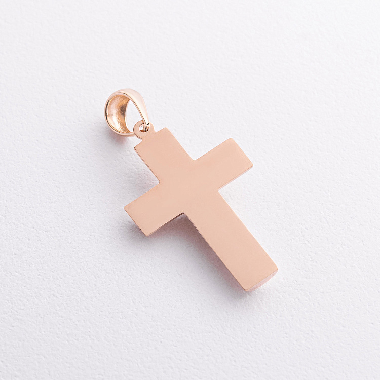 Золотий хрестик "Розп'яття" п04084 від ювелірного магазину Онікс - 1