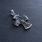 Срібний хрест "Архангел Михаїл" 1193 от ювелирного магазина Оникс - 2