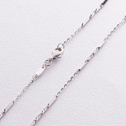 Колье - цепочка в белом золоте ц00478