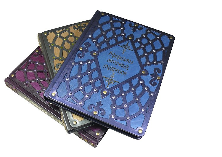 АФОРИЗМИ АНТИЧНИХ МУДРЕЦІВ (GOTHIK BLUE) МА11234 від ювелірного магазину Онікс - 1