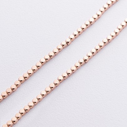 Кольє "Кубики" (червоне золото) кол02528 №3