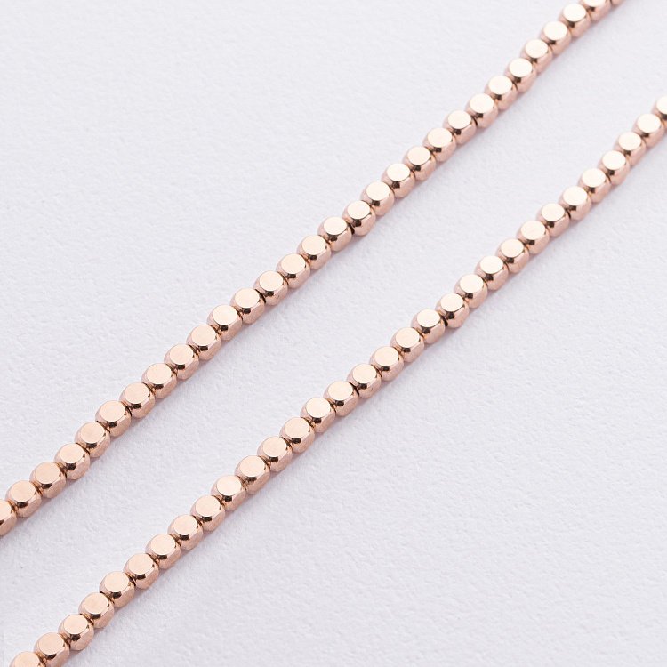 Кольє "Кубики" (червоне золото) кол02528 від ювелірного магазину Онікс - 2