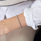 Серебряный браслет "Шарики" 141600 от ювелирного магазина Оникс - 9